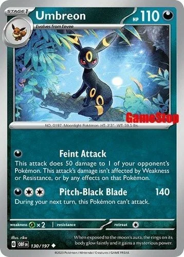 Umbreon — Retail Exclusive Promos