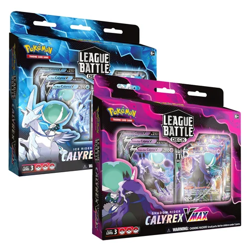 League Battle Deck: Shadow Rider/Ice Rider Calyrex VMAX Deck Set — Chilling Reign