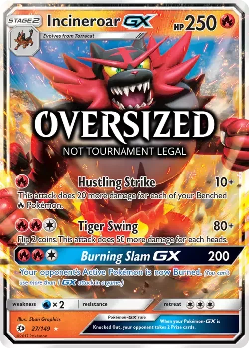 Incineroar GX — SM Black Star Promos