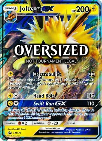 Jolteon GX — SM Black Star Promos