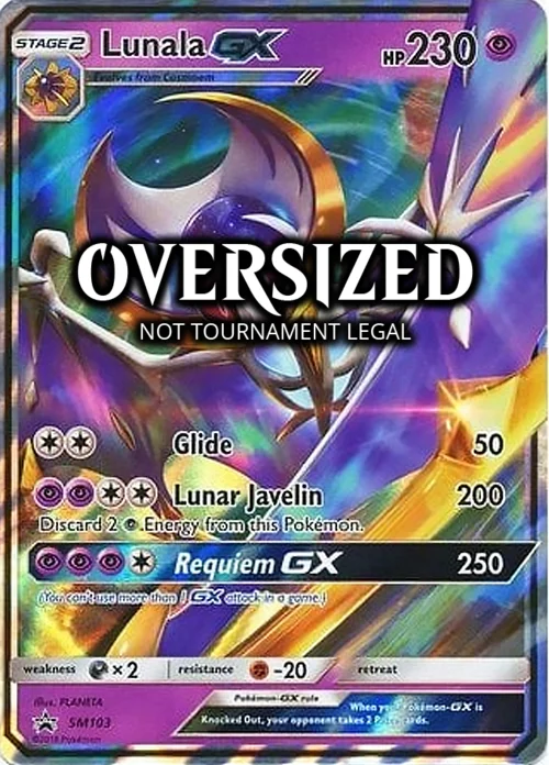 Lunala GX — SM Black Star Promos