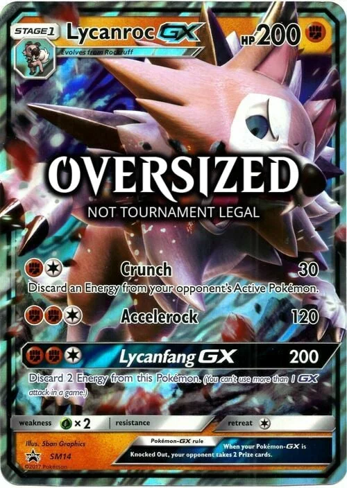 Lycanroc GX — SM Black Star Promos