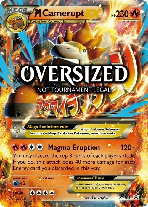 M Camerupt EX — SM Black Star Promos