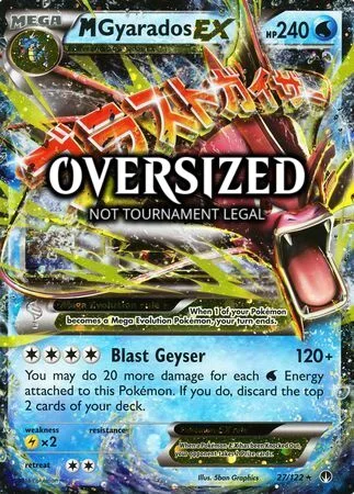 M Gyarados EX — SM Black Star Promos