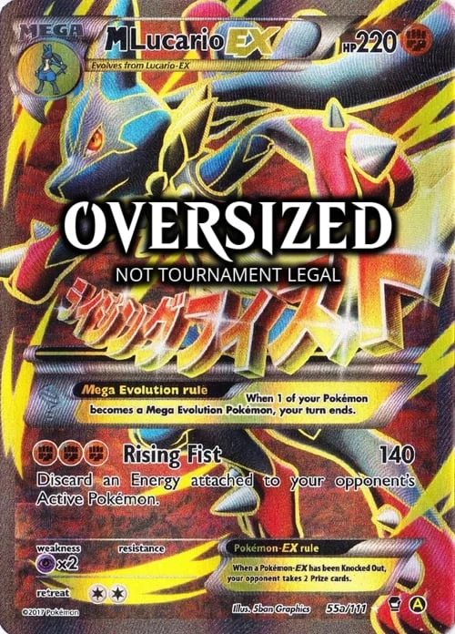 M Lucario EX — SM Black Star Promos