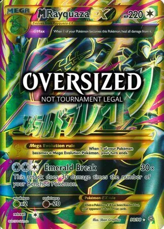 M Rayquaza EX — SM Black Star Promos