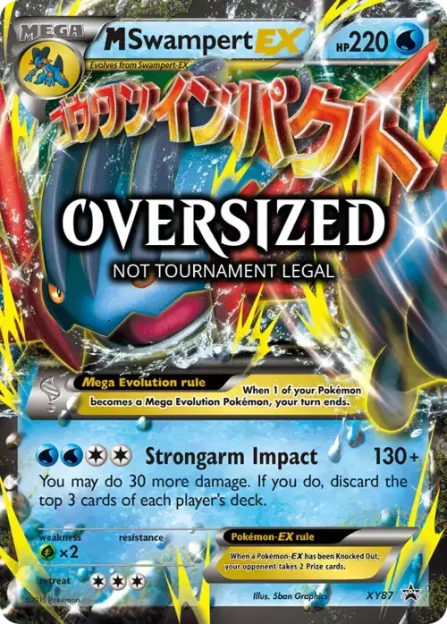 M Swampert EX — SM Black Star Promos