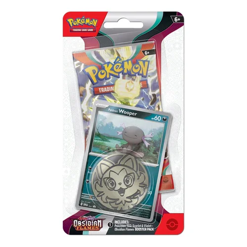 Obsidian Flames: Paldean Wooper 1-Pack Blister — Obsidian Flames