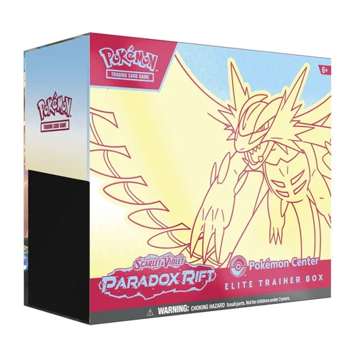 Paradox Rift Roaring Moon Pokémon Center Elite Trainer Box — Paradox Rift