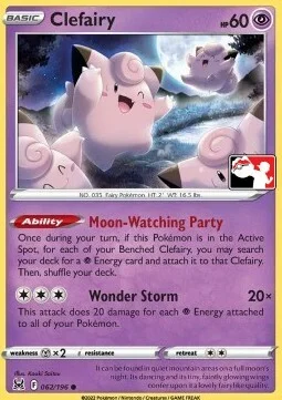 Clefairy — Play! Pokémon Prize Pack Series