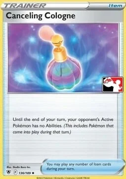 Canceling Cologne — Play! Pokémon Prize Pack Series