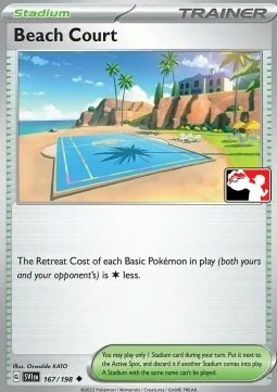 Beach Court — Play! Pokémon Prize Pack Series