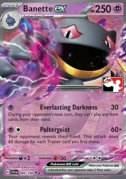Banette ex — Play! Pokémon Prize Pack Series