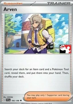 Arven — Play! Pokémon Prize Pack Series