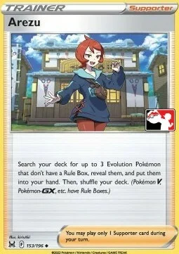 Arezu — Play! Pokémon Prize Pack Series