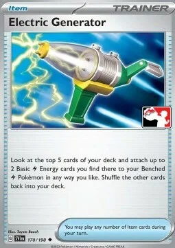Electric Generator — Play! Pokémon Prize Pack Series