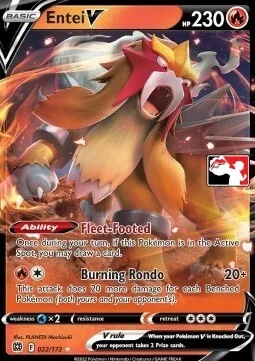 Entei V — Play! Pokémon Prize Pack Series