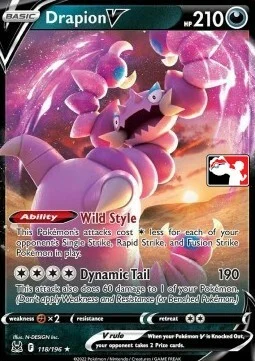 Drapion V — Play! Pokémon Prize Pack Series