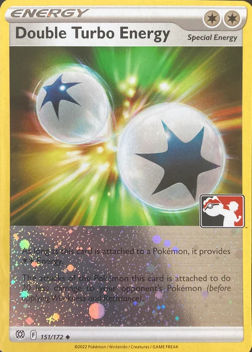 Double Turbo Energy — Play! Pokémon Prize Pack Series