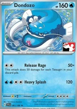 Dondozo — Play! Pokémon Prize Pack Series