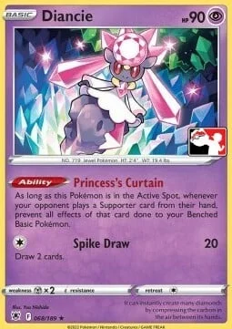 Diancie — Play! Pokémon Prize Pack Series