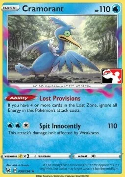 Cramorant — Play! Pokémon Prize Pack Series