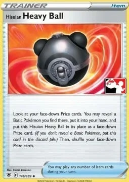 Hisuian Heavy Ball — Play! Pokémon Prize Pack Series