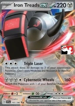 Iron Treads ex — Play! Pokémon Prize Pack Series
