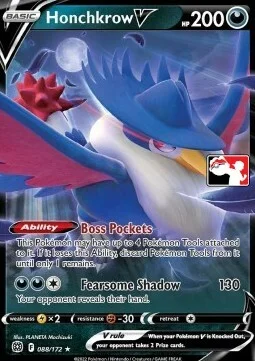 Honchkrow V — Play! Pokémon Prize Pack Series