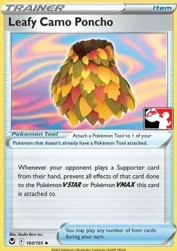 Leafy Camo Poncho — Play! Pokémon Prize Pack Series