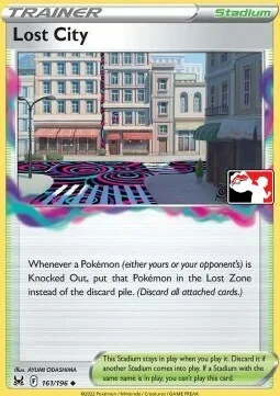 Lost City — Play! Pokémon Prize Pack Series