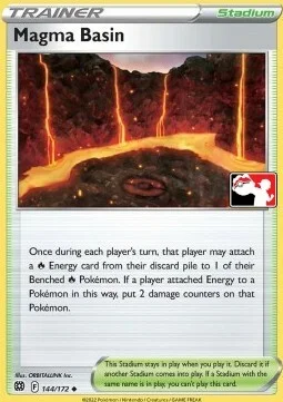 Magma Basin — Play! Pokémon Prize Pack Series
