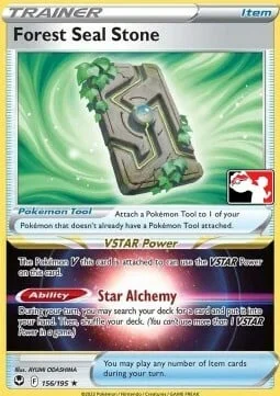 Forest Seal Stone — Play! Pokémon Prize Pack Series