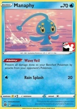 Manaphy — Play! Pokémon Prize Pack Series