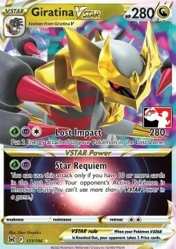 Giratina VSTAR — Play! Pokémon Prize Pack Series