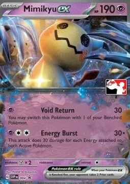 Mimikyu ex — Play! Pokémon Prize Pack Series
