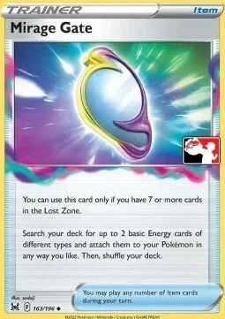 Mirage Gate — Play! Pokémon Prize Pack Series