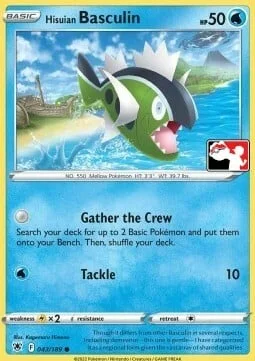 Hisuian Basculin — Play! Pokémon Prize Pack Series