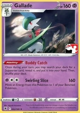 Gallade — Play! Pokémon Prize Pack Series