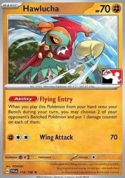 Hawlucha — Play! Pokémon Prize Pack Series