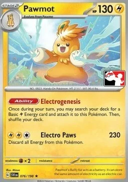 Pawmot — Play! Pokémon Prize Pack Series