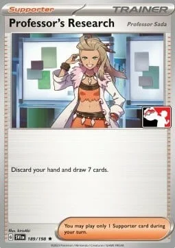 Professor's Research - Professor Sada — Play! Pokémon Prize Pack Series