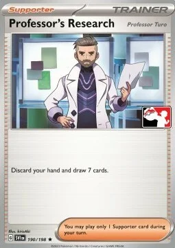 Professor's Research - Professor Turo — Play! Pokémon Prize Pack Series