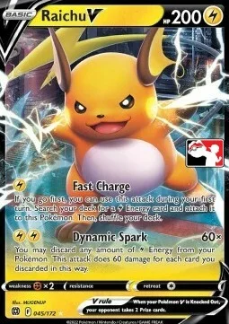 Raichu V — Play! Pokémon Prize Pack Series