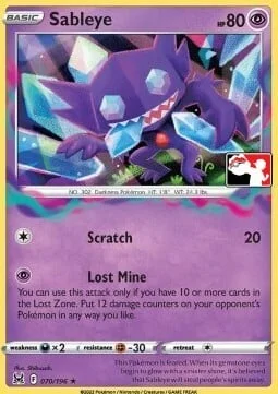 Sableye — Play! Pokémon Prize Pack Series