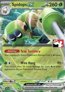 Spidops ex — Play! Pokémon Prize Pack Series