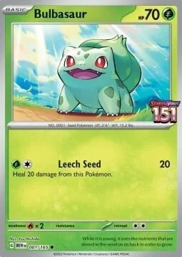 Bulbasaur — 151