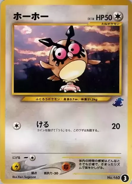 Hoothoot Lv.16 — Intro Pack Neo Totodile