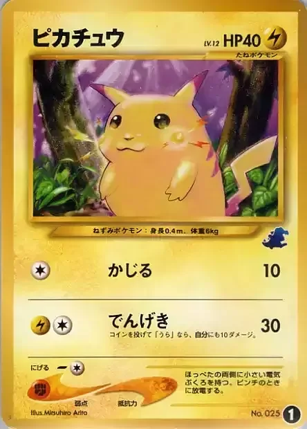 Pikachu Lv.12 — Intro Pack Neo Totodile