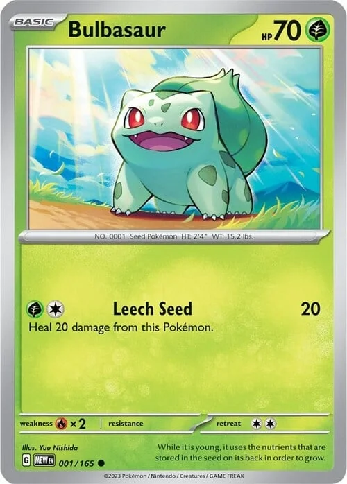 Bulbasaur — 151